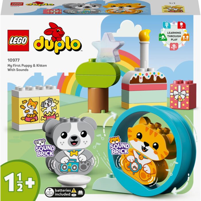 LEGO DUPLO-My First Puppy & Kitten With Sounds - Image 2