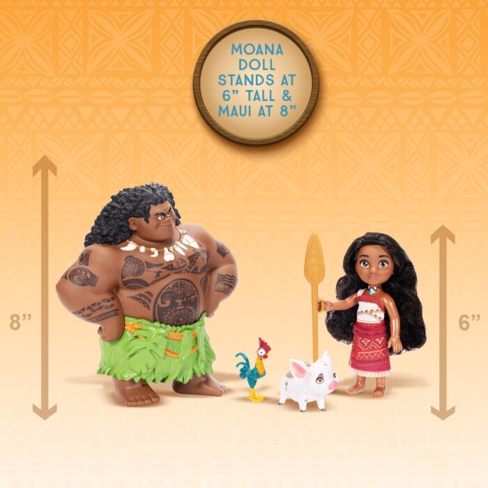 Disney -Moana and Maui Voyager Petite Gift Set - Image 4