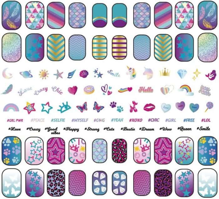 Clementoni Crazy Chic Shiny Nails - Image 2