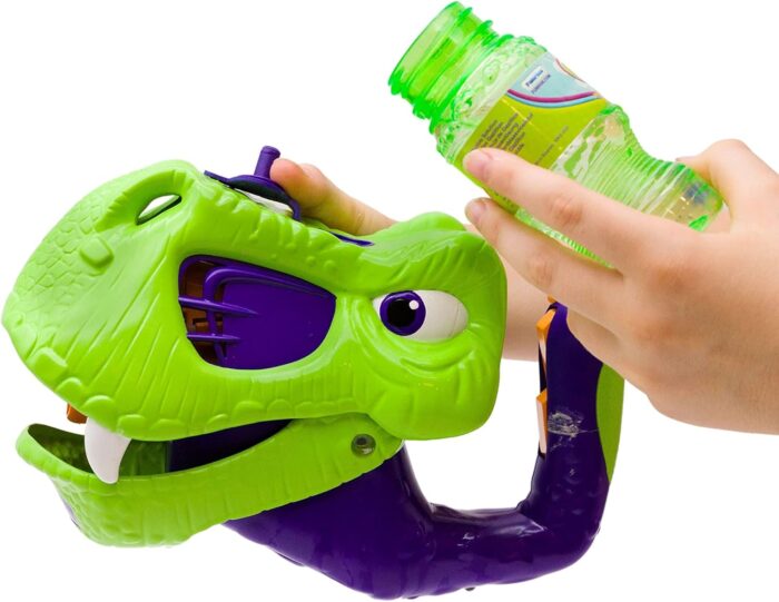 ⁦Gazillion Bubbles Roarin Rex Bubble Blaster Bubble Gun⁩ - الصورة ⁦4⁩