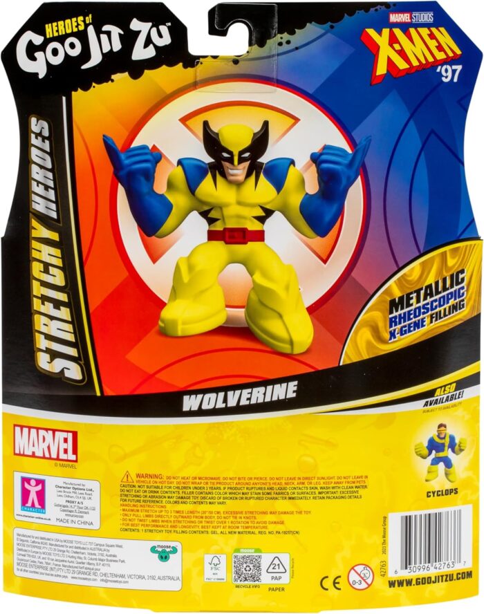 X-Men 97 W1 Hero Pack Wolverine- Goo Jit Zu - Image 5