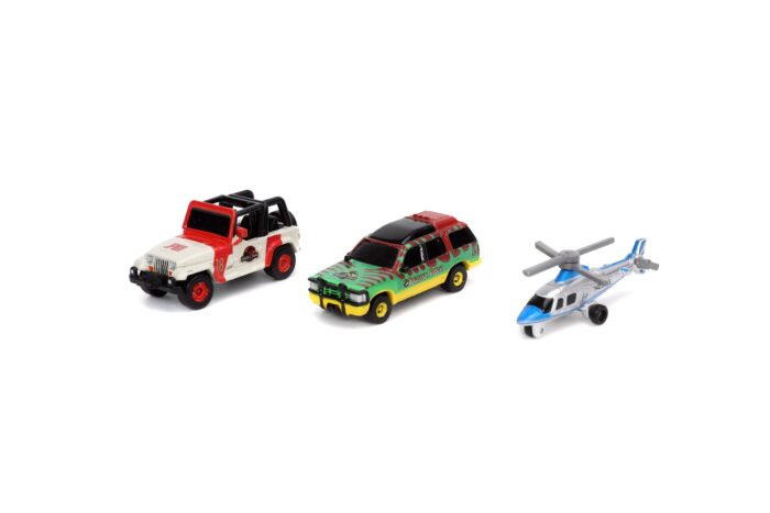 Jada - Jurassic Park 3-pack a nano cars - Image 2