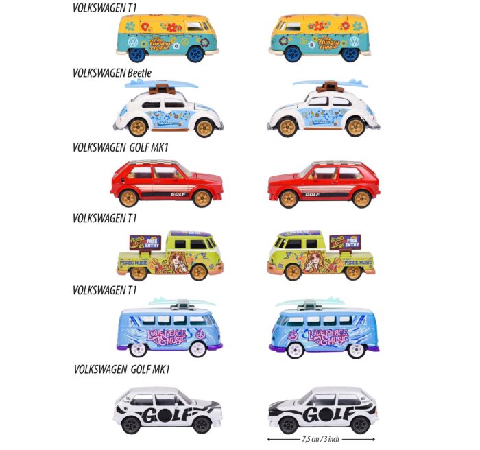 Majorette - VW the originals deluxe cars - Image 2