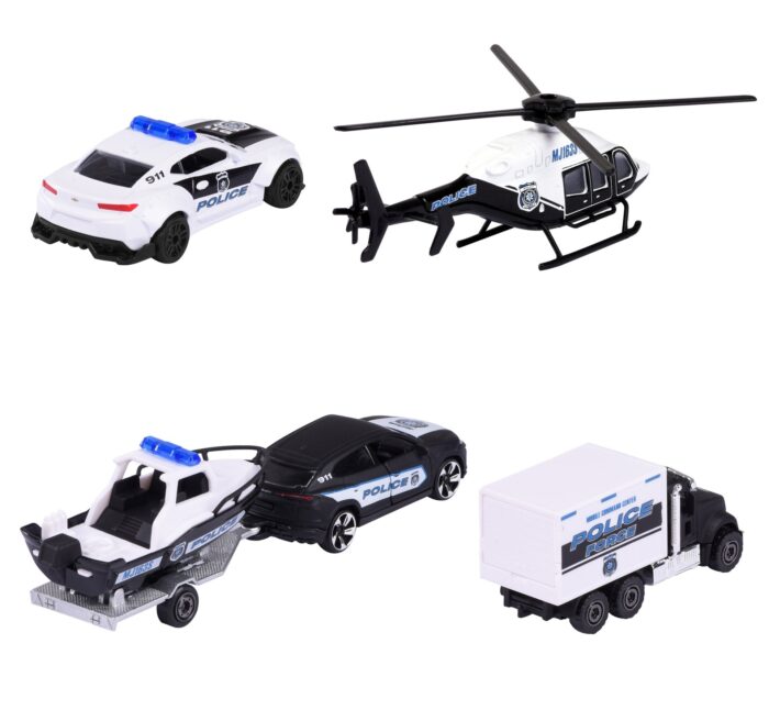 Majorette - Police Force 4 Pieces Giftpack - Image 2