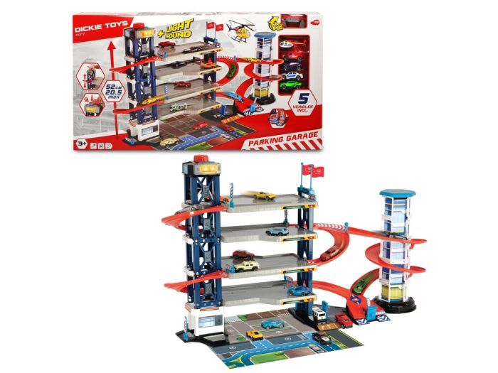 Dickie - City Parking Garage with 4 vehicles - Image 2