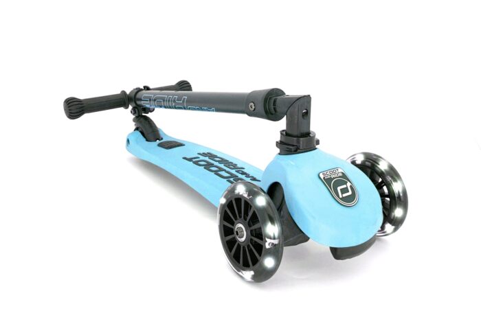 Scoot&Ride Highwaykick 3 LED Blueberry - Image 2