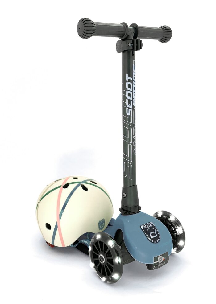 Scoot&Ride Highwaykick 3 LED Steel - Image 8