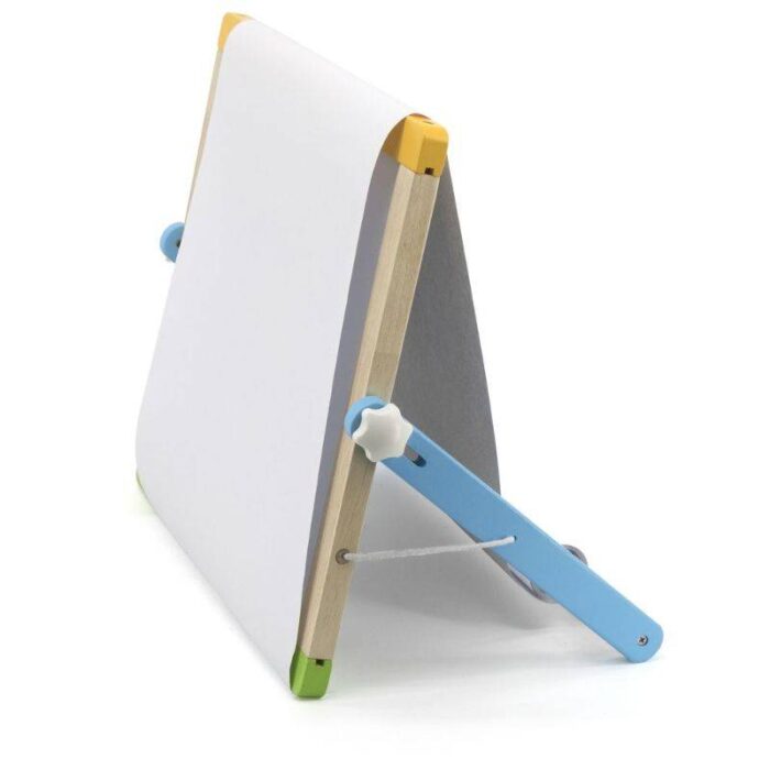 Magnetic Dry Erase And Chalk Board With Accessories - Viga - Image 4