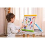Magnetic Dry Erase And Chalk Board With Accessories - Viga - Image 9