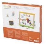 Magnetic Dry Erase And Chalk Board With Accessories - Viga - Image 11