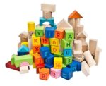 Alphabets and Numbers block 100Pcs - Viga - Image 3