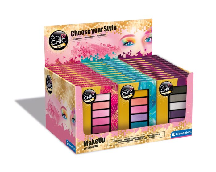 Clementoni Crazy Chic Makeup Eyeshadows - Image 2