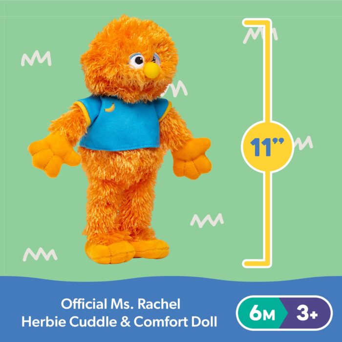 Ms. Rachel Official Herbie Cuddle & Comfort Friend Doll - Image 2