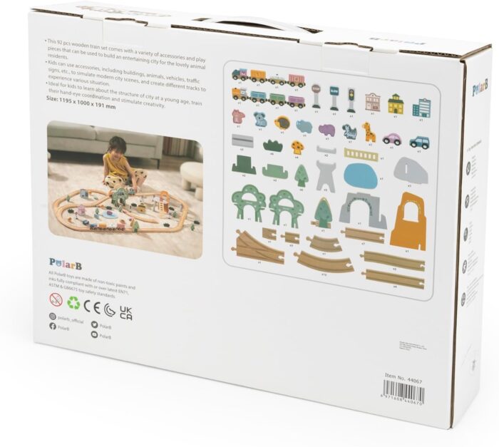Train Set 90Pcs - PolarB - Image 11