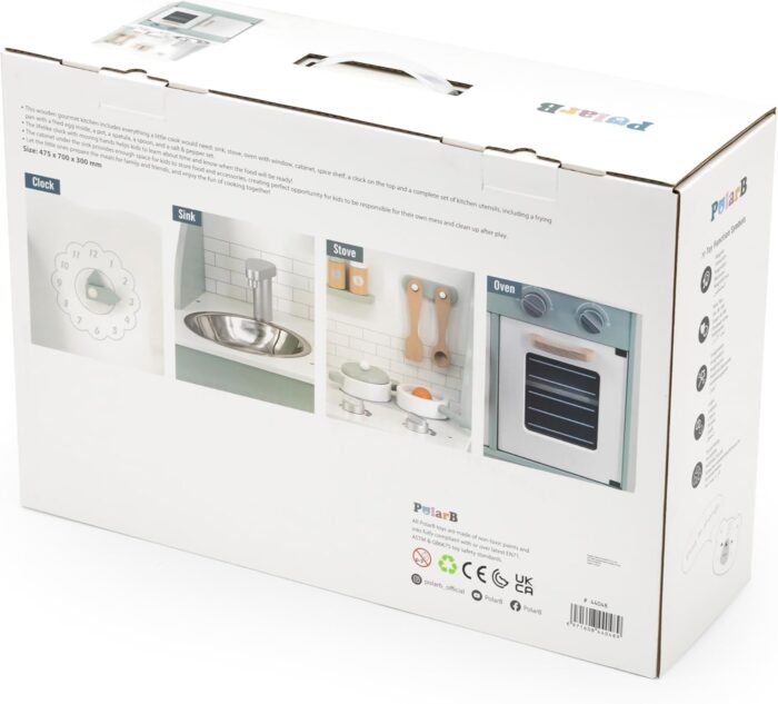 ⁦Green Kitchen with Accessories - PolarB⁩ - الصورة ⁦4⁩