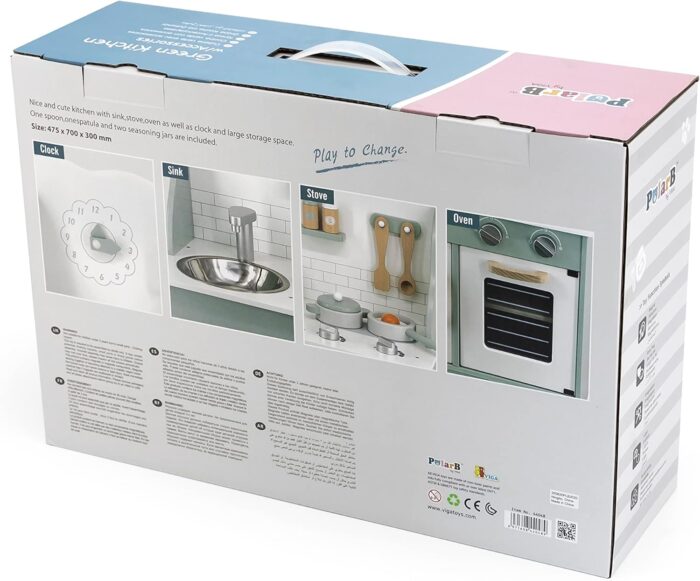 ⁦Green Kitchen with Accessories - PolarB⁩ - الصورة ⁦5⁩