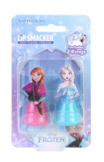 Disney Frozen Lip Smacker Nail Polish Set with 2 Rings