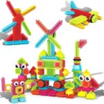 Bristle Shape Building Blocks 112 pcs – PicassoTiles