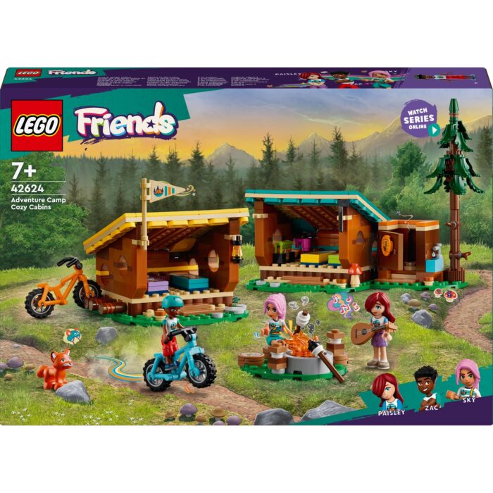 LEGO Friends-Adventure Camp Cozy Cabins - Image 2