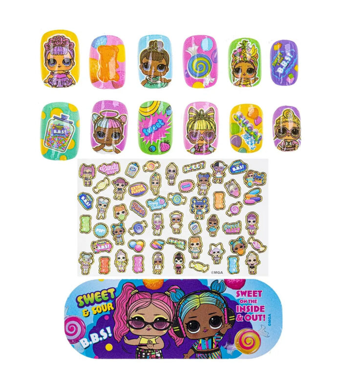 Townley Girl LOL Surprise! - Nail And Body Art Sticker Set - Image 2