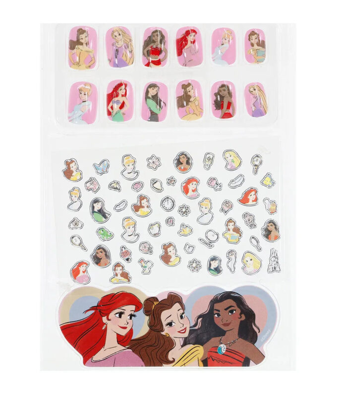 Disney Princess-Townley Girl Nail Art Set 66-Pieces - Image 2