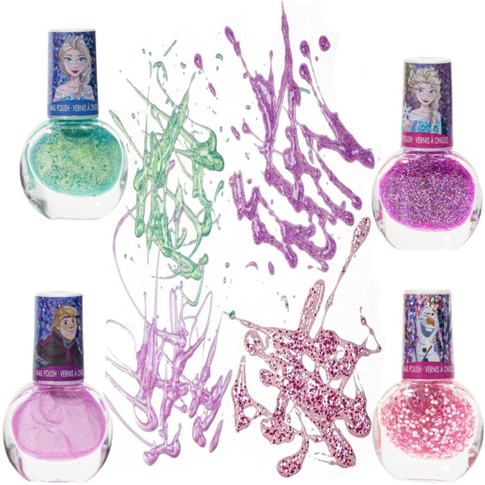 Townley - Disney Frozen Non Toxic Peel Off Nail Polish Set with Nail Accessories - Image 5