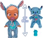 Cry Babies Stars Disney Stitch-12" Baby Doll - Image 4