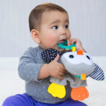 Infantino - Cuddly Penguin Teether For Baby - Image 3