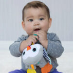 Infantino - Cuddly Penguin Teether For Baby - Image 4
