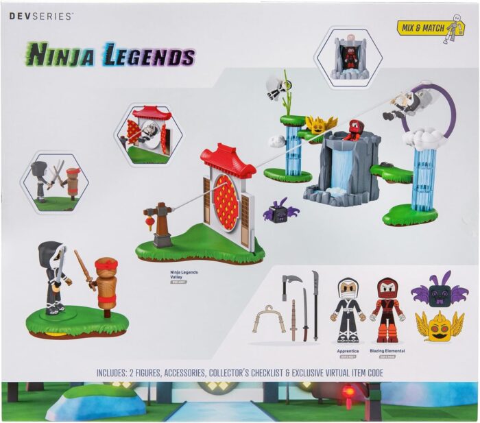 Jazwares Devseries Ninja Legends Valley Playset - Image 10