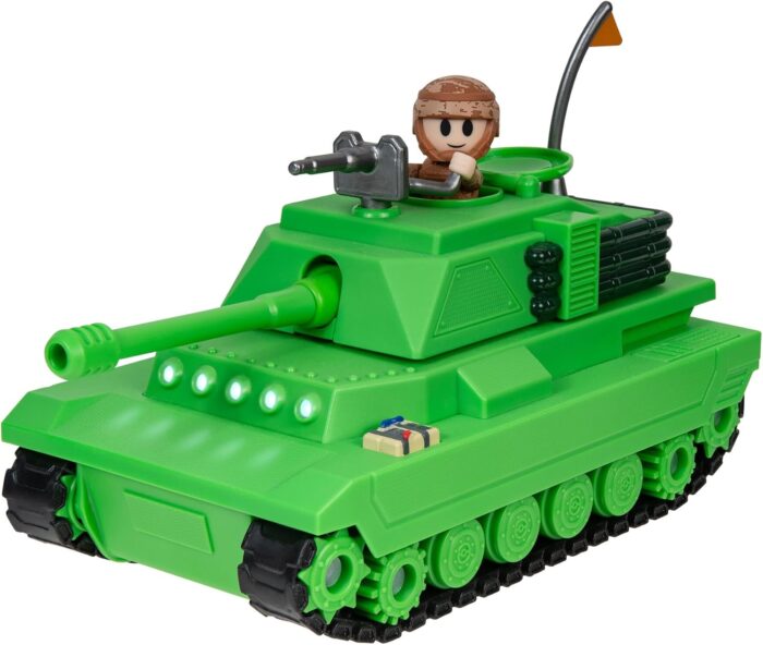 DevSeries Brookhaven Feature Tank - 7.5-Inch Vehicle with Lights - Image 3