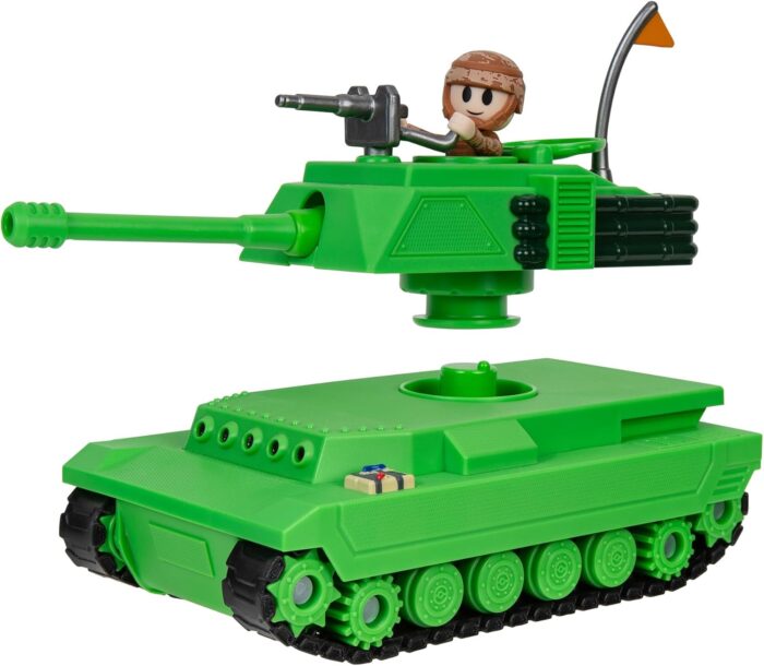 DevSeries Brookhaven Feature Tank - 7.5-Inch Vehicle with Lights - Image 4