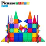 Picasso Tiles - 3D Magnetic Building Tiles - 61Pcs - Image 3