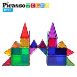 Picasso Tiles - 3D Magnetic Building Tiles - 61Pcs - Image 5