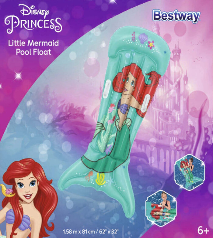 ⁦Bestway-Float Little Mermaid 158x81cm⁩ - الصورة ⁦9⁩