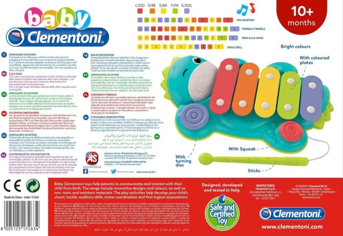 Clementoni-Baby Musical Xylophone - Image 4