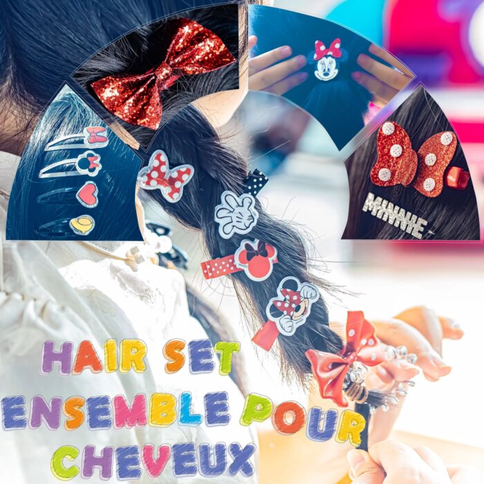Minnie Mouse Hair Accessory Set – Disney - Image 2