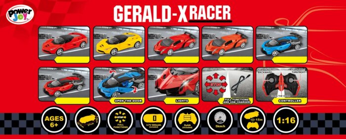 Power Joy Gerald X-Racer – Remote Control Car - Image 10