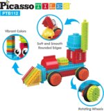 Bristle Shape Building Blocks 112 pcs – PicassoTiles - Image 3