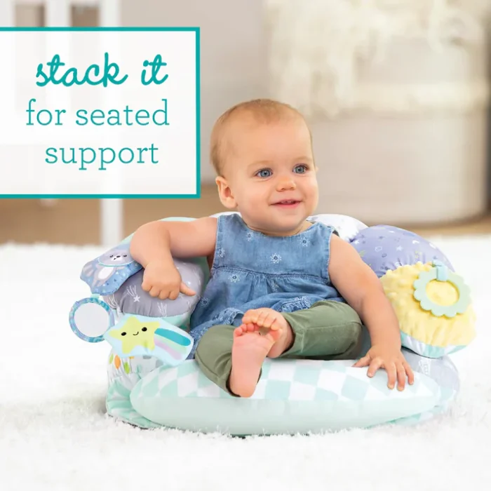 ⁦Infantino 2-in-1 Tummy Time & Seated Support⁩ - الصورة ⁦2⁩