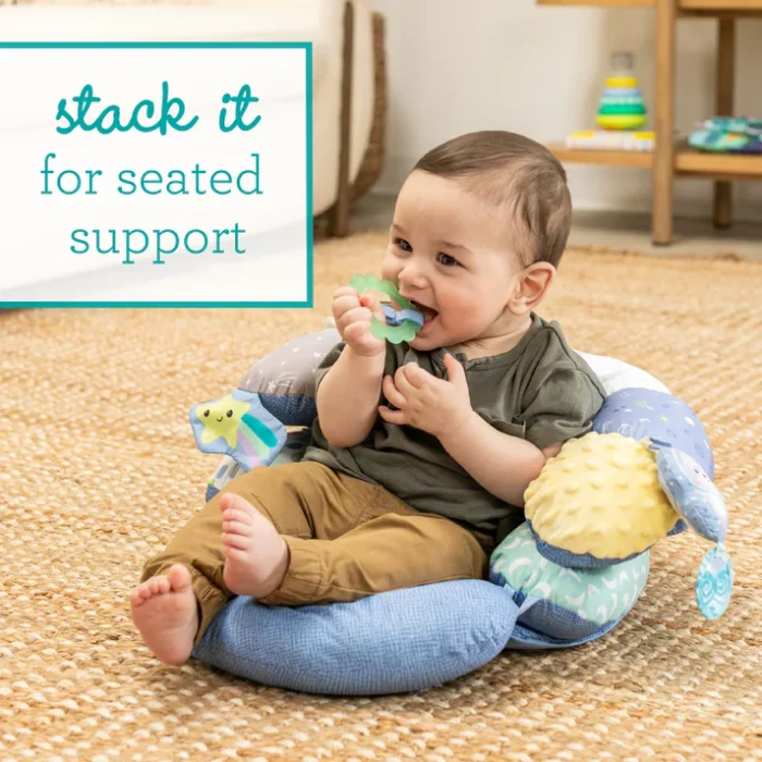 ⁦Infantino 2-in-1 Tummy Time & Seated Support⁩ - الصورة ⁦3⁩