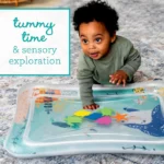 ⁦Infantino Jumbo Pat & Play Water Mat - Ocean⁩ - الصورة ⁦2⁩