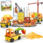 Magnetic Construction Truck Set 50 pcs – PicassoTiles