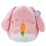 Squishmallows 7.5" Soft Toy - Bop Pink Bunny