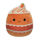 Squishmallows 7.5" Soft Toy -Scooter the Carrot Cake