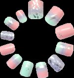 Set of 24 Adhesive Nails-WOW Generation - Image 3