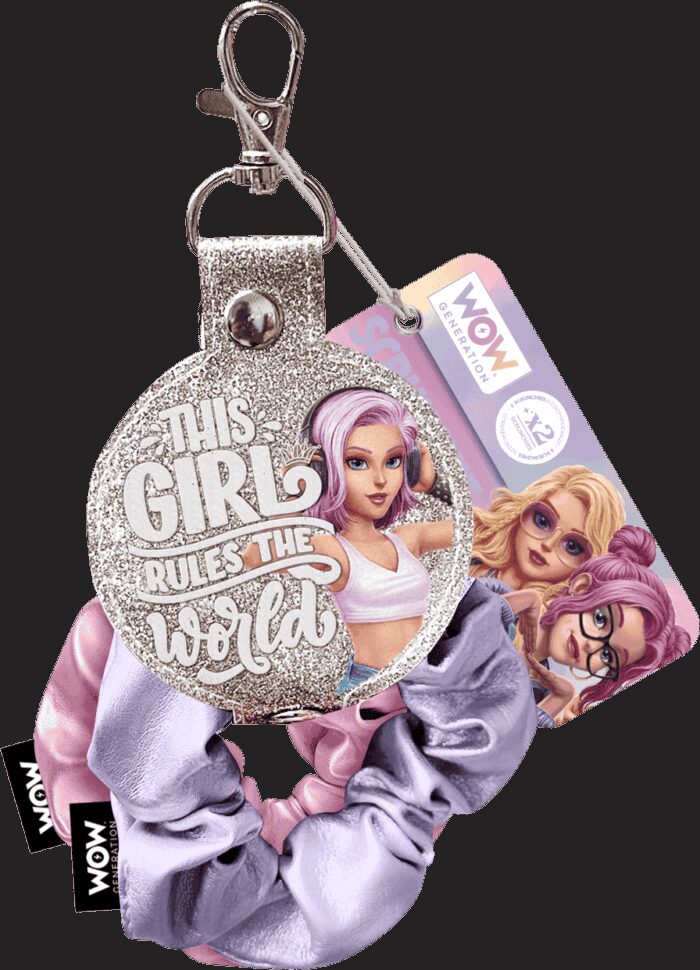 2 in 1 Scrunchie & Keychain-Wow Generation - Image 4