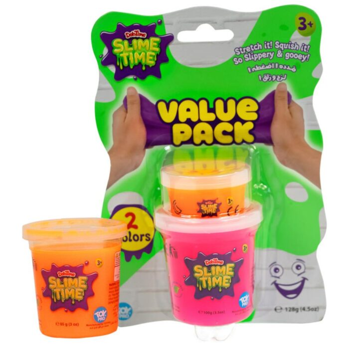 DohTime Value Pack Slime Can - 2 Pieces - Image 3