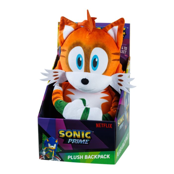 Sonic 12-Inch Plush Toy Backpack - Image 2