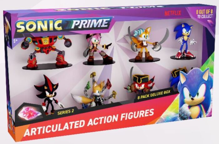 Sonic - Articulated Action Figures Deluxe Box - 8pcs - Image 2